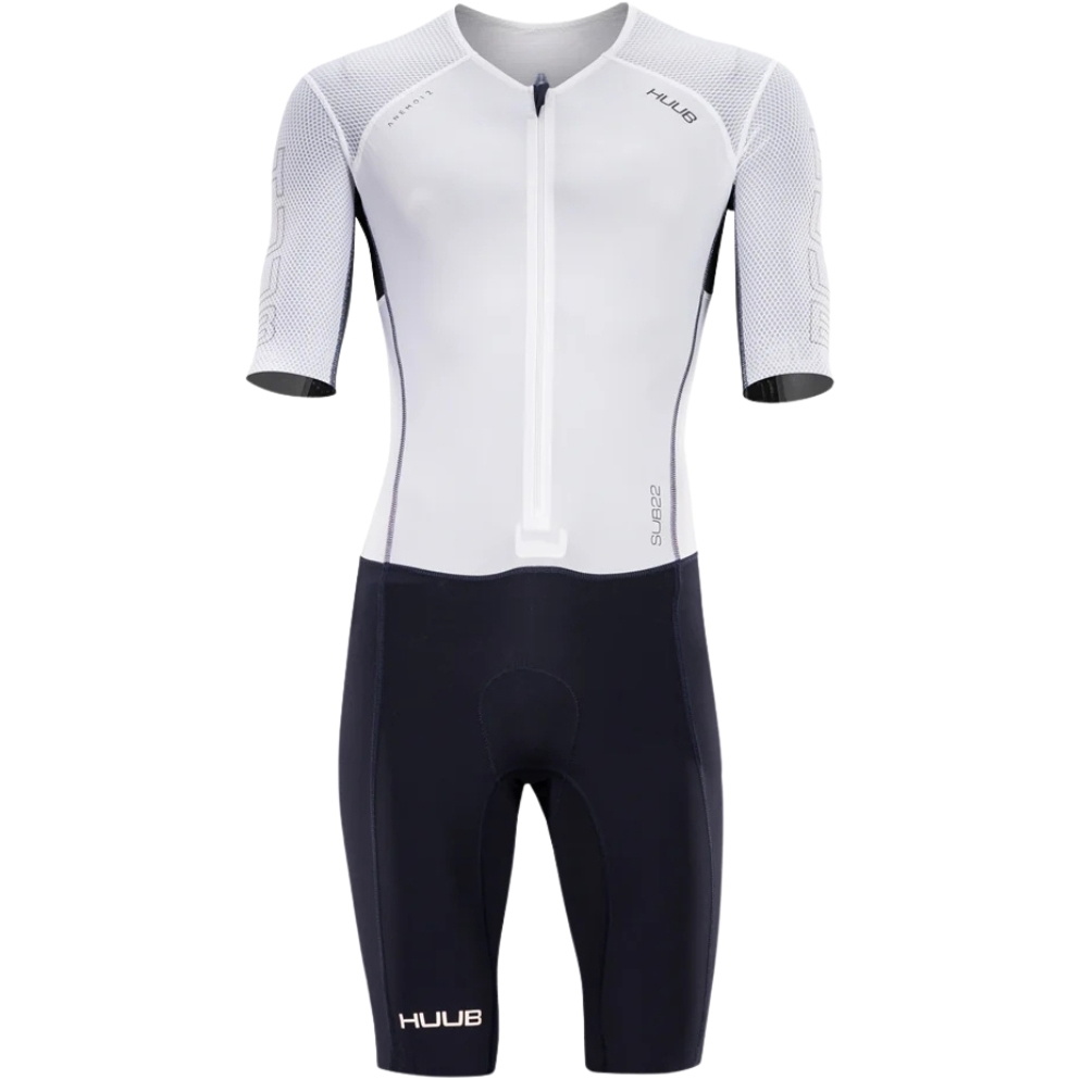 2026 Huub Anemoi 2 Sub22 Trisuit Til Mænd Anesub22flnw - Mørk Navy / Hvid